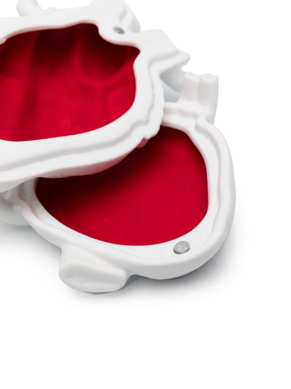 Browns Seletti White Love In Bloom Porcelain Jewerly Box | Browns Decorative Objects