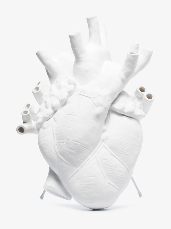 Browns Seletti White Love In Bloom Porcelain Vase | Browns Vases
