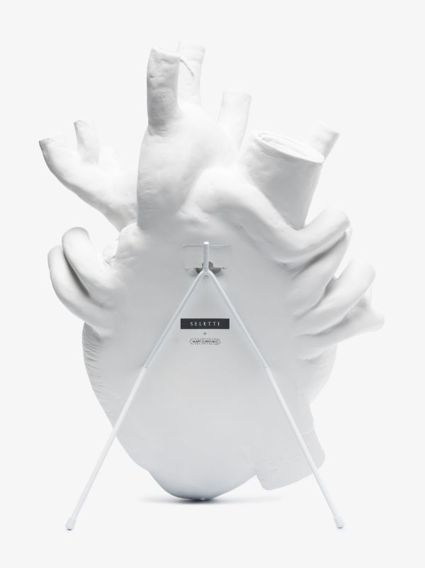 Browns Seletti White Love In Bloom Porcelain Vase | Browns Vases