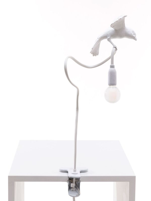 Browns Seletti White Sparrow Cruising Lamp | Browns Lighting