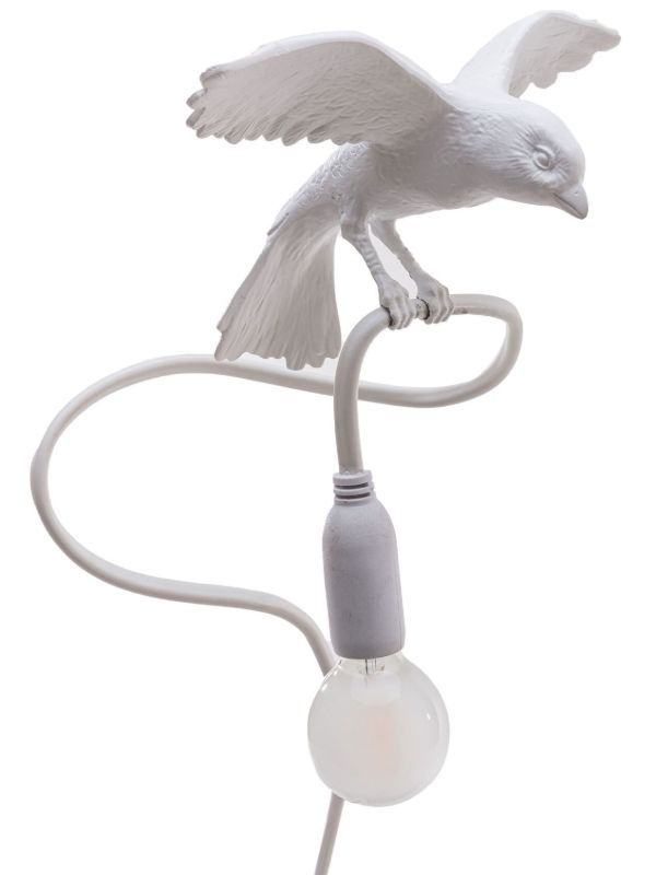 browns Seletti White Sparrow Cruising Lamp | Browns Lighting