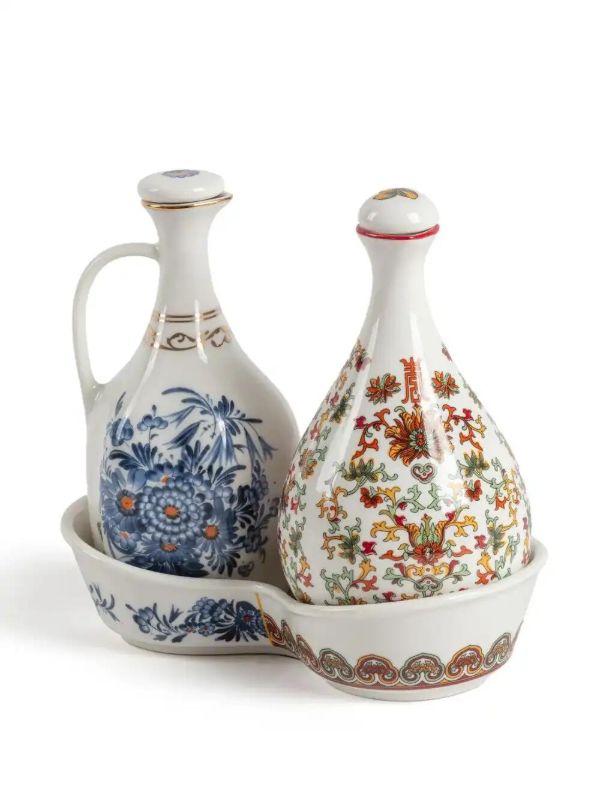 Browns Seletti White Thelme Bottle Set | Browns Kitchen Accessories