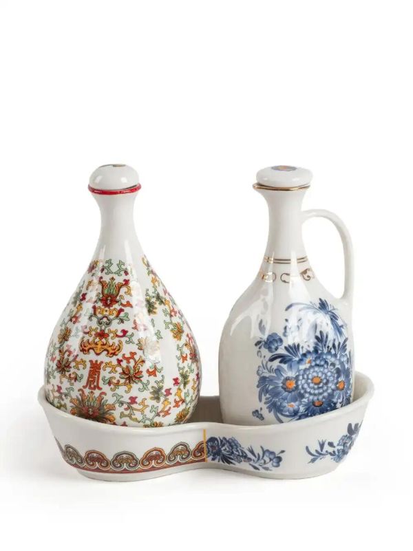 Browns Seletti White Thelme Bottle Set | Browns Kitchen Accessories