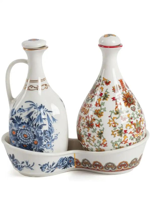 browns Seletti White Thelme Bottle Set | Browns Kitchen Accessories