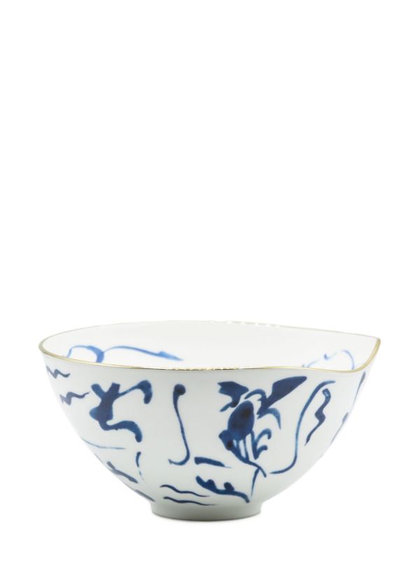 browns Seletti x Diesel White Koi salad bowl | Browns Plates & Bowls
