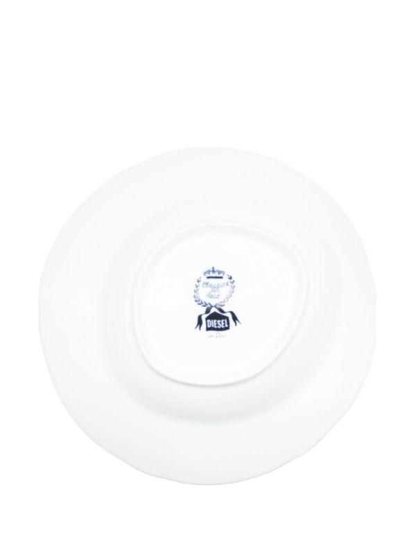 Browns Seletti XDiesel White Living Dinner Plate | Browns Plates & Bowls