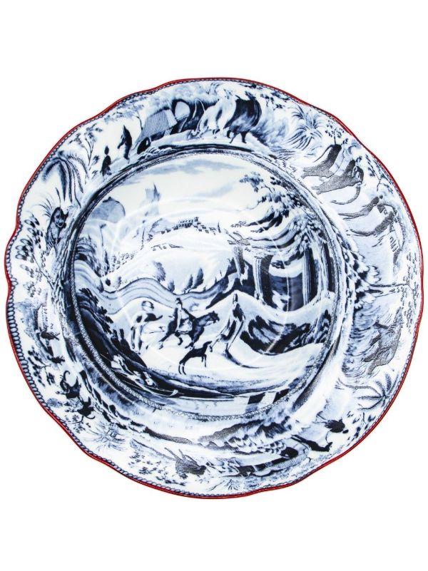 browns Seletti xDiesel White Living dinner plate | Browns Plates & Bowls