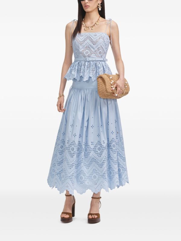 Browns Self-Portrait Cotton Top | Browns Vests & Tank Tops