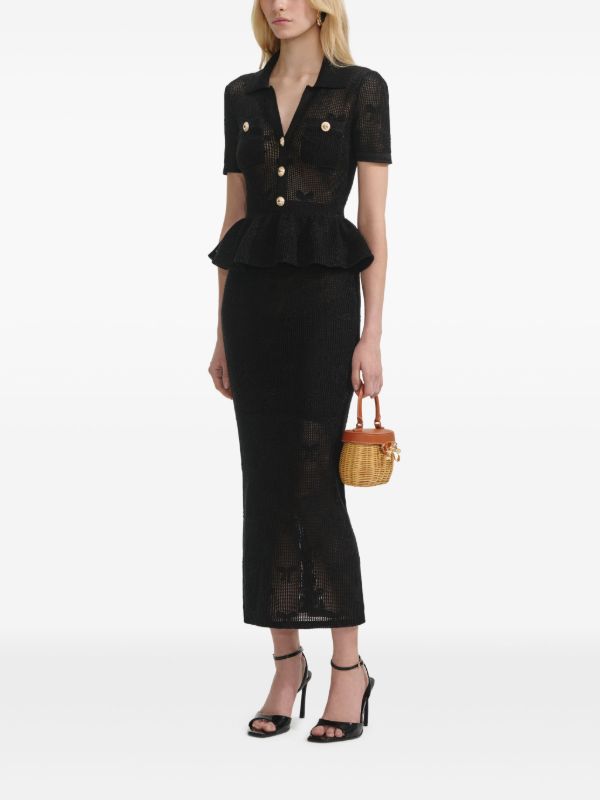 Browns Self-Portrait Crochet Dress | Browns Day Dresses