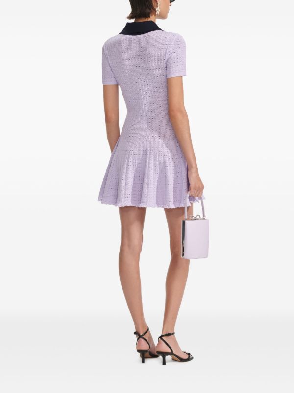 Browns Self-Portrait Knitted Dress | Browns Day Dresses