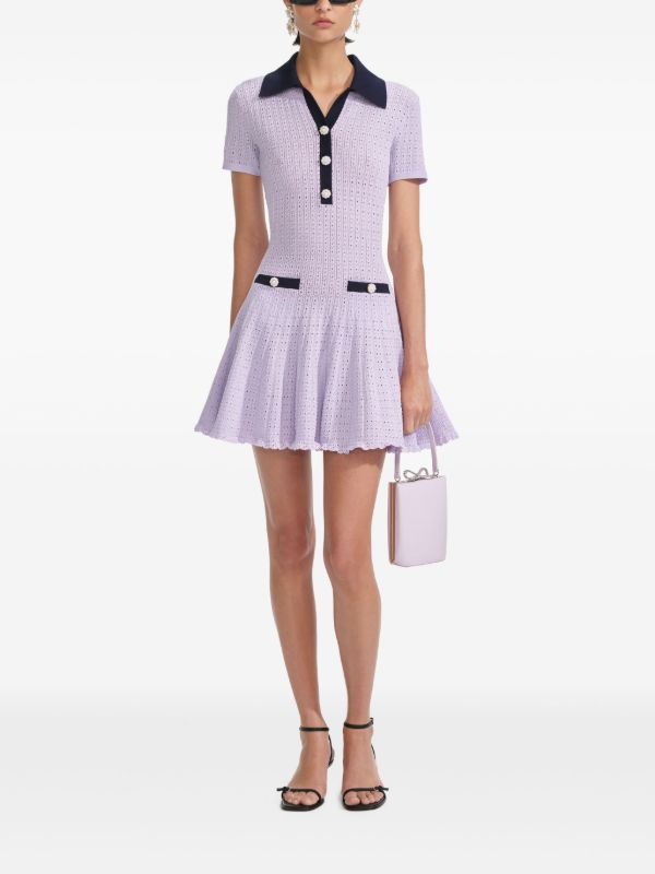 browns Self-Portrait knitted dress | Browns Day Dresses