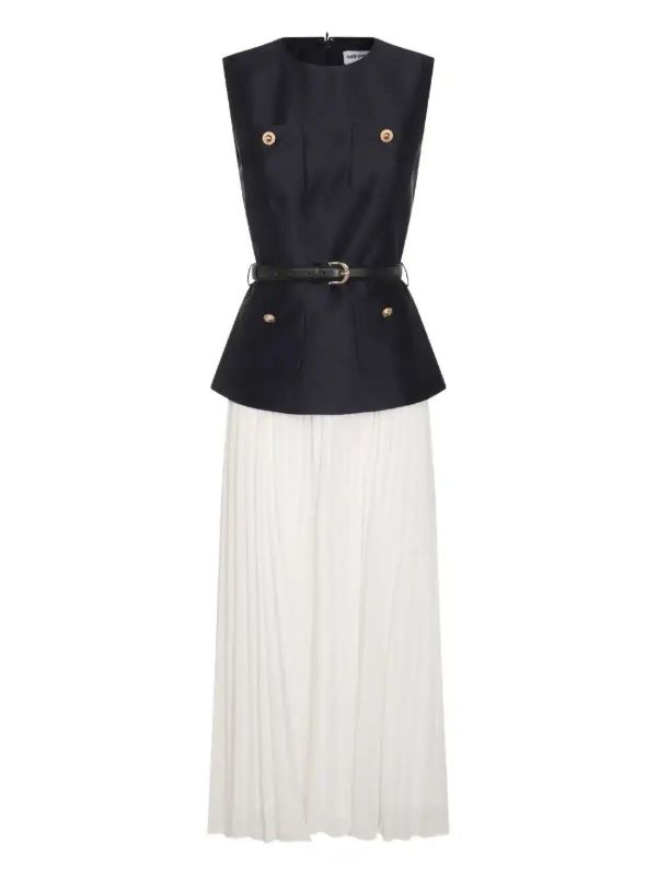 browns Self-Portrait sleeveless maxi dress | Browns Day Dresses