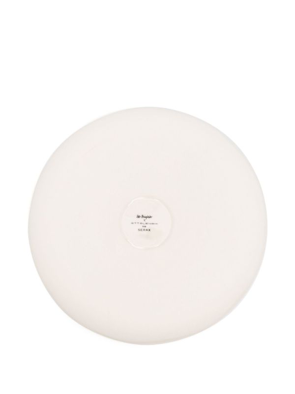 Browns Serax White Ceramic Feast Pepper Plates | Browns Plates & Bowls