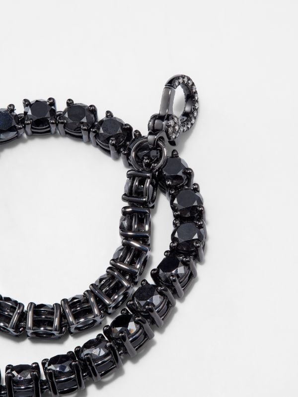 Browns SHAY 18K Black Gold Diamond Tennis Bracelet | Browns Bracelets