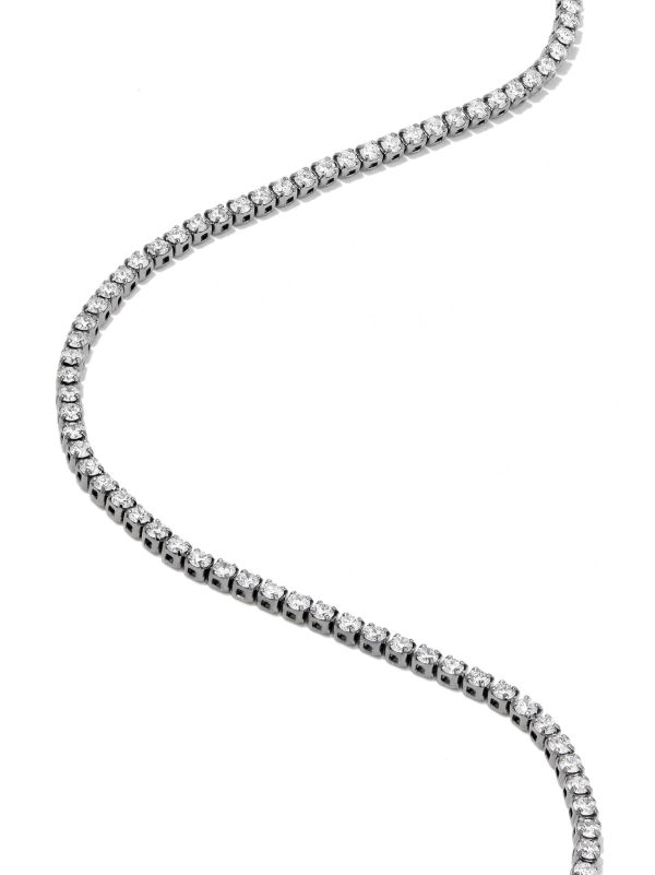 Browns SHAY 18K Black Gold Single Line Diamond Thread Bracelet | Browns Bracelets