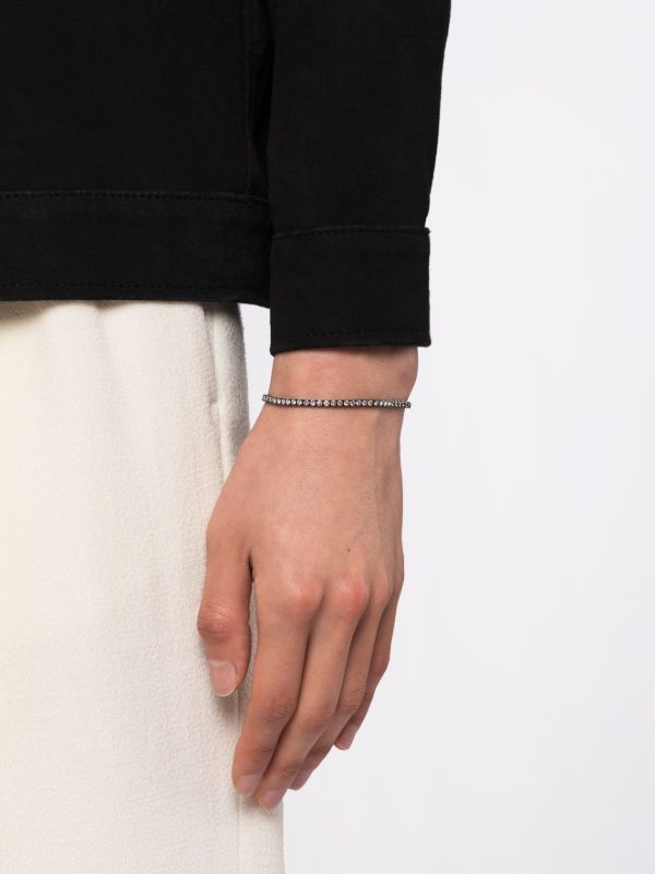 Browns SHAY 18K Blackened Gold Diamond Bracelet | Browns Bracelets