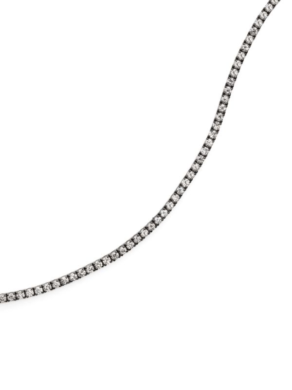 Browns SHAY 18K Blackened Gold Diamond Bracelet | Browns Bracelets