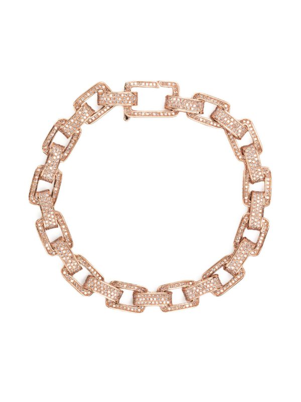 browns SHAY 18K rose gold Deco diamond bracelet | Browns Fine Bracelets