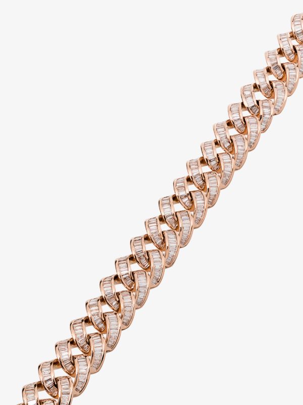 Browns SHAY 18K Rose Gold Essential Link Diamond Bracelet | Browns Fine Bracelets