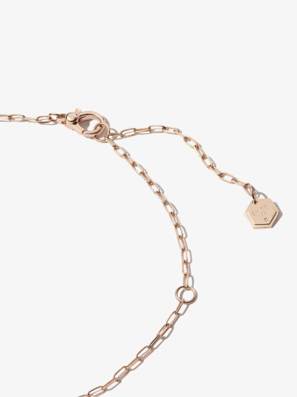 Browns SHAY 18K Rose Gold Pisces Pendant Diamond Necklace | Browns Fine Necklaces