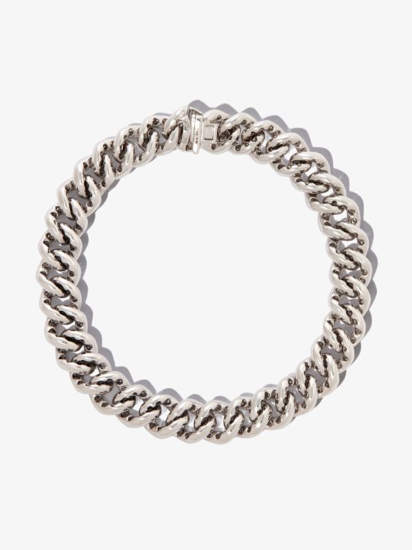 Browns SHAY 18K White Gold 8 Inch Pavé Diamond Bracelet | Browns Fine Bracelets