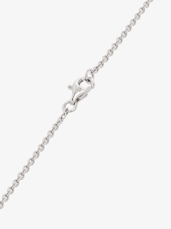 Browns SHAY 18K White Gold Love Diamond Necklace | Browns Fine Necklaces