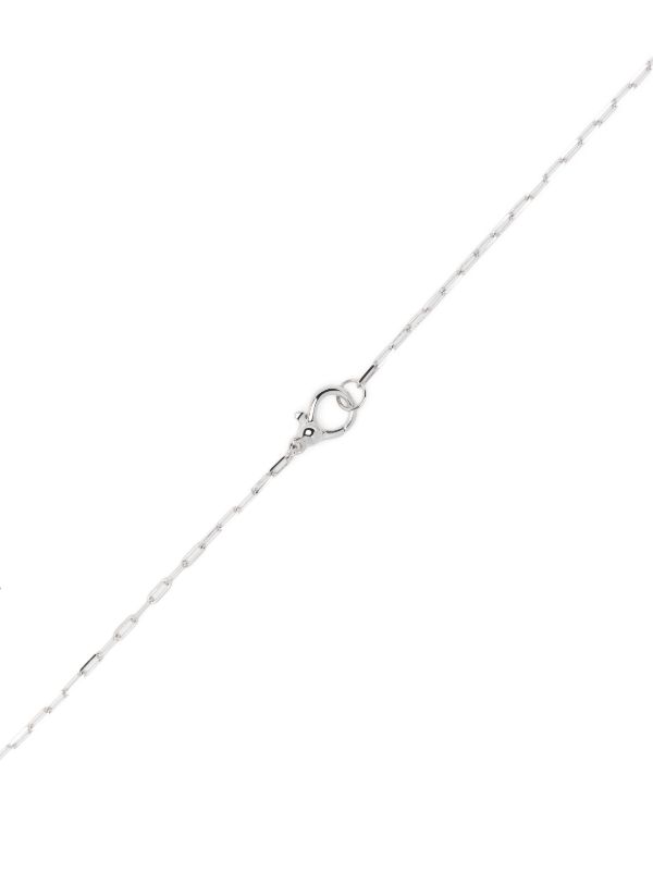 Browns SHAY 18K White Gold Malachite Necklace | Browns Necklaces