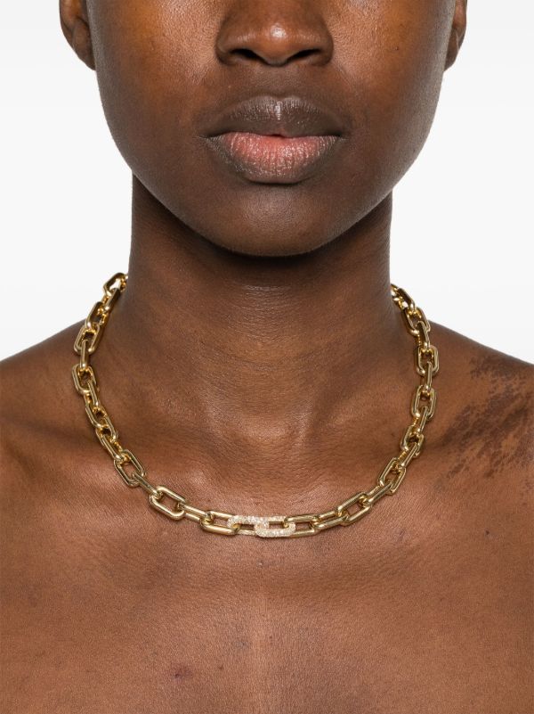 Browns SHAY 18K Yellow Gold Diamond Necklace | Browns Fine Necklaces