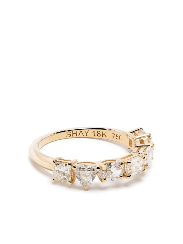 browns SHAY 18K yellow gold diamond ring | Browns Fine Rings