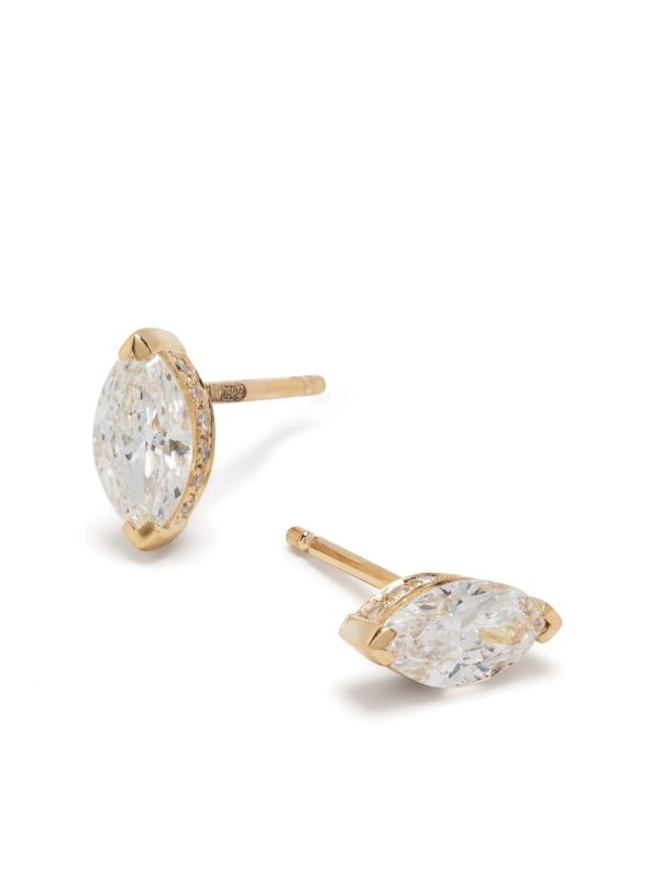 Browns SHAY 18K Yellow Gold Diamond Stud Earrings | Browns Fine Earrings