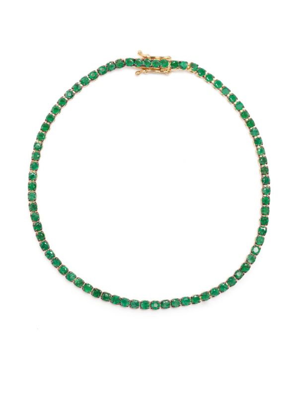 browns SHAY 18K yellow gold emerald bracelet | Browns Fine Bracelets