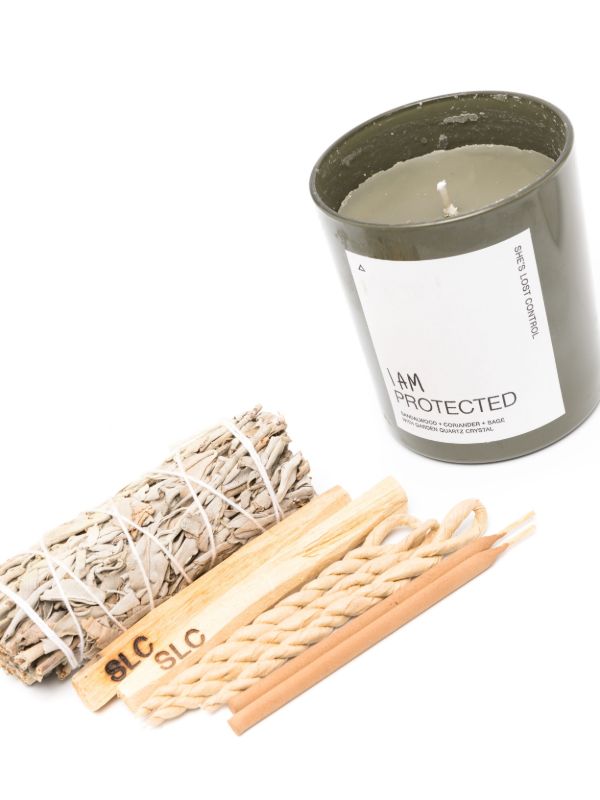 Browns She's Lost Control X Browns Green Mindful Intentions Gift Set | Browns Candles
