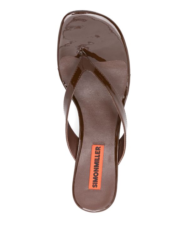 Browns Simon Miller 57mm Beep Thong Sandals | Browns Sandals