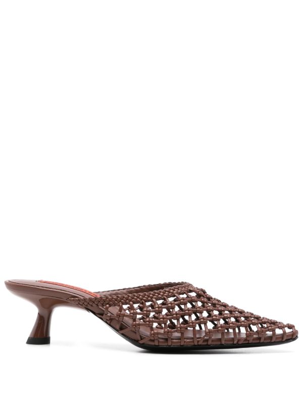 browns Simon Miller 60mm Knotted Gala mules | Browns Mules