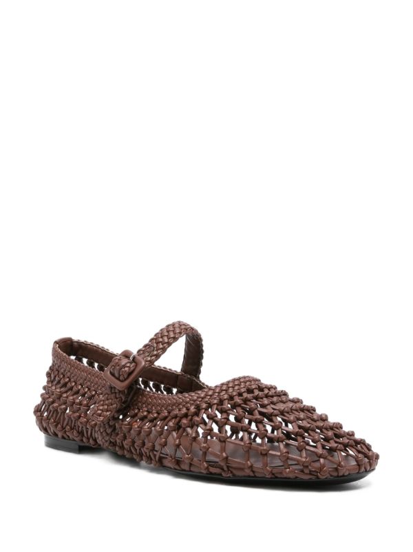 Browns Simon Miller Leather Ballet Flats | Browns Ballerina Shoes