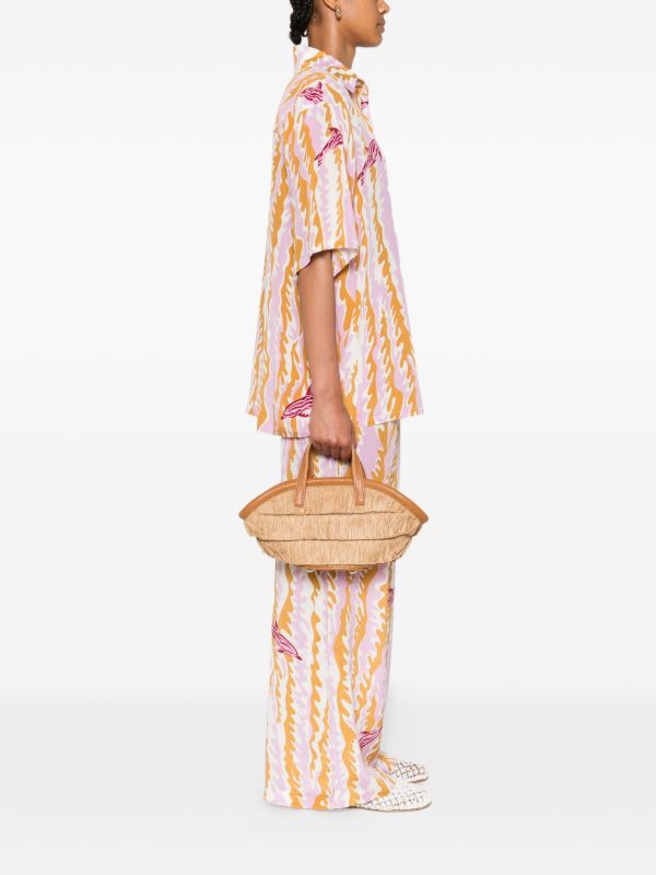 Browns Simon Miller Mini Fringe Mercado Tote Bag | Browns Tote Bags