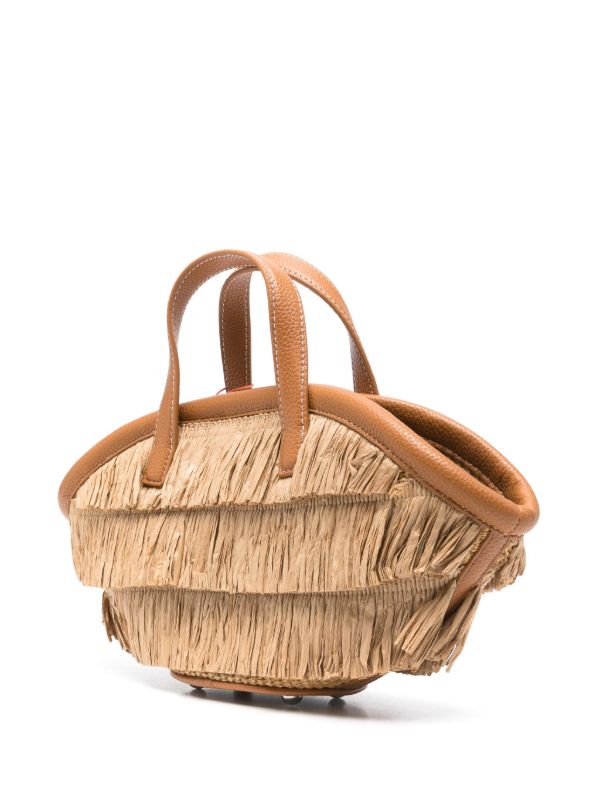 Browns Simon Miller Mini Fringe Mercado Tote Bag | Browns Tote Bags