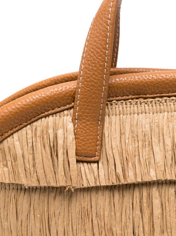 Browns Simon Miller Mini Fringe Mercado Tote Bag | Browns Tote Bags
