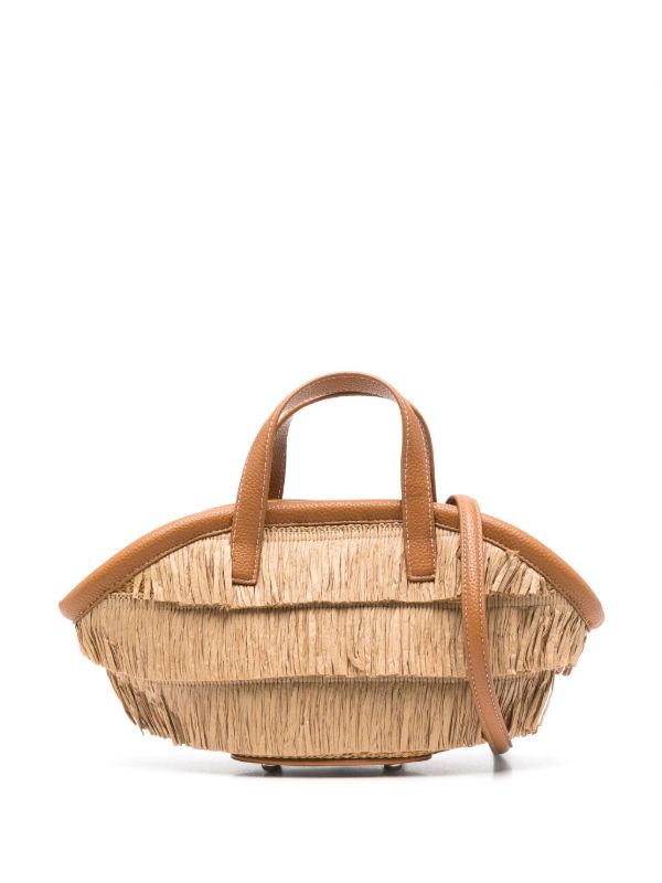 browns Simon Miller mini Fringe Mercado tote bag | Browns Tote Bags