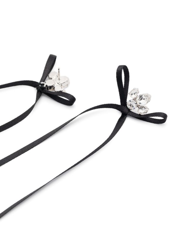 Browns Simone Rocha Bow Ribbon Earrings | Browns Earrings