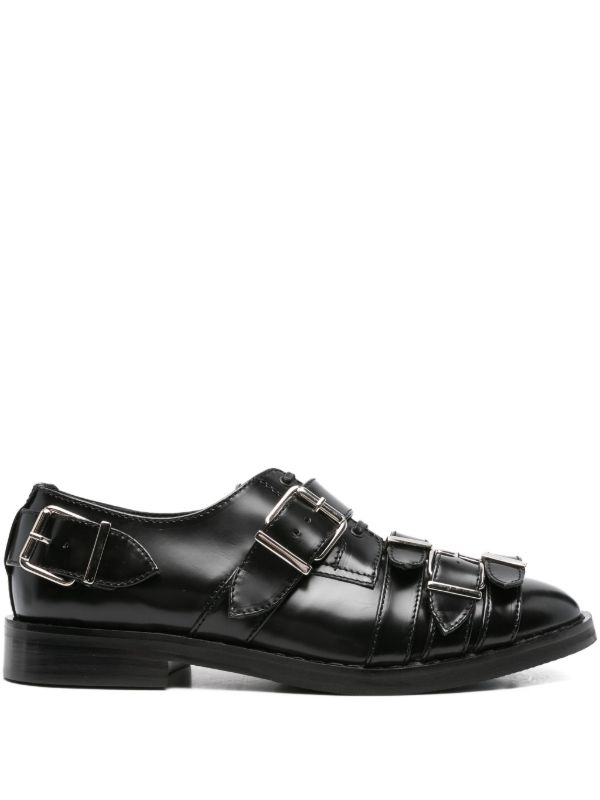 browns Simone Rocha buckle-strap leather brogues | Browns Brogues