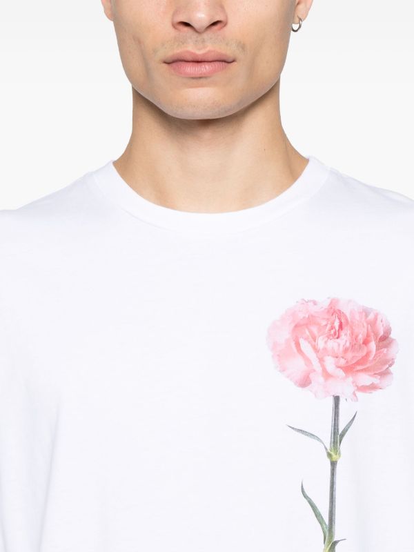 Browns Simone Rocha Carnation-print T-shirt | Browns T-Shirts
