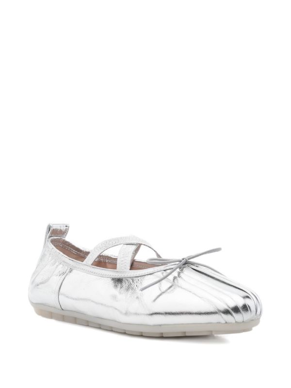 Browns Simone Rocha Cross-strap Bow Ballet Flats | Browns Ballerina Shoes