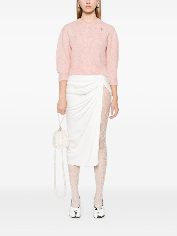 Browns Simone Rocha Crystal-embellished Sweater | Browns Knitted Sweaters