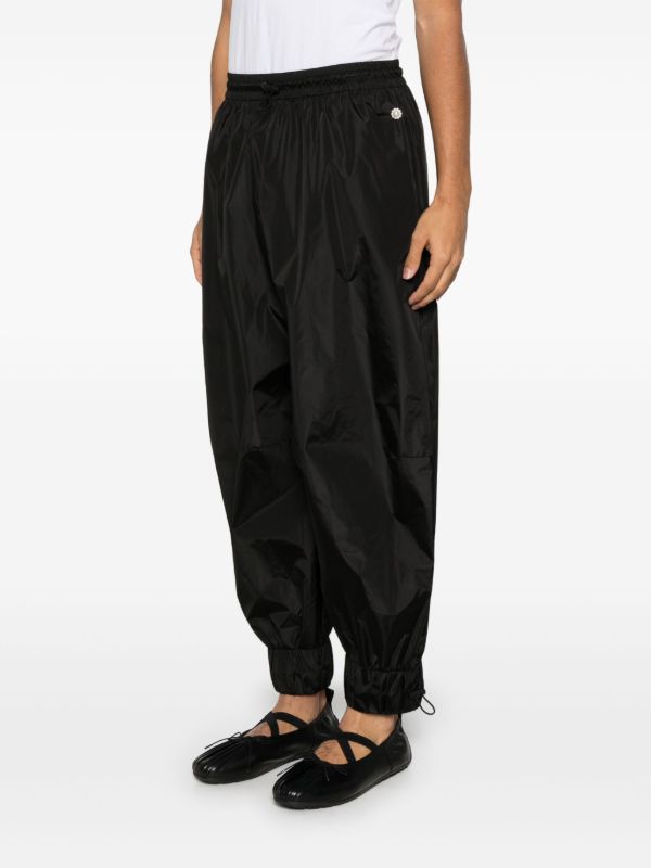 Browns Simone Rocha Daisy-Embellished Tapered Trousers | Browns Tapered Pants