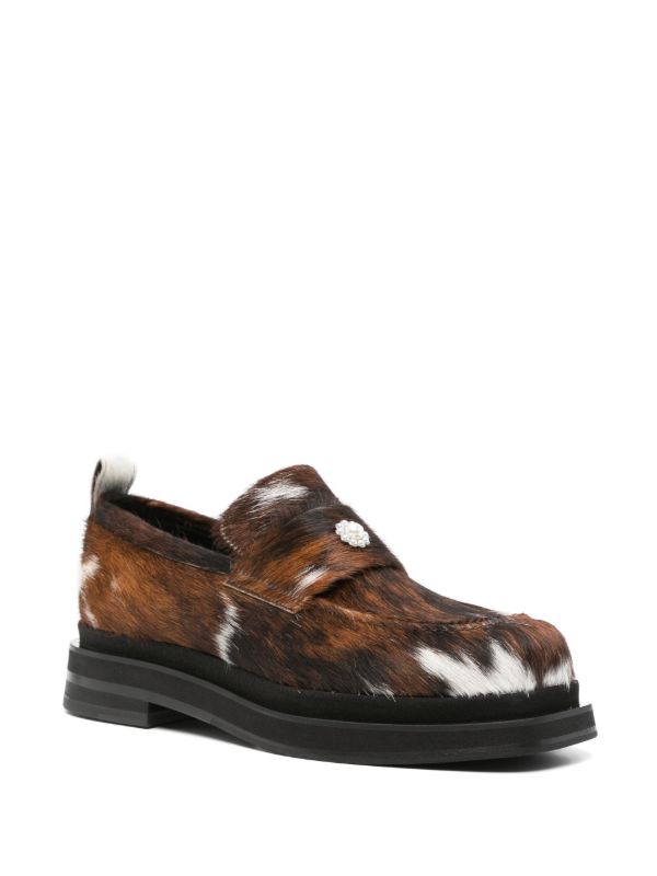 Browns Simone Rocha Heart-Toe Platform Loafers | Browns Loafers