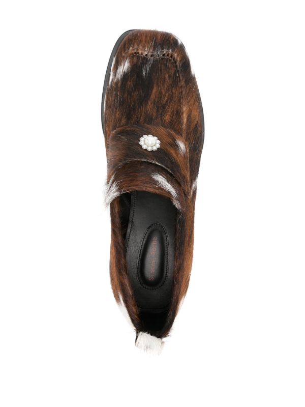 Browns Simone Rocha Heart-Toe Platform Loafers | Browns Loafers