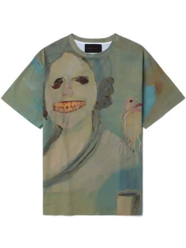 browns Simone Rocha printed T-shirt | Browns T-Shirts