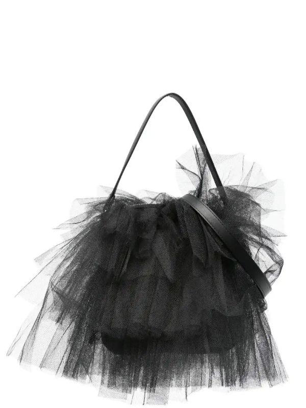 browns Simone Rocha ruffled mini bag | Browns Tote Bags