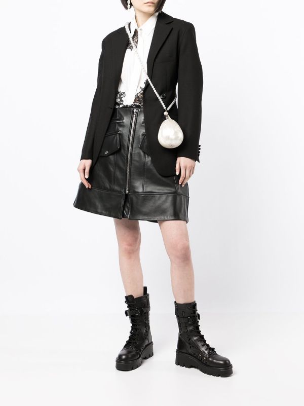 Browns Simone Rocha White Egg Cross Body Bag | Browns Clutch Bags